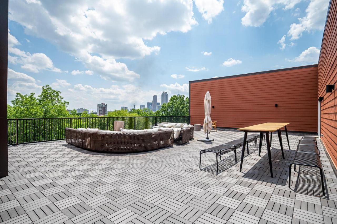 Downtown New-Built Roof-Top Balcony City View 525Pkwy Atlanta Extérieur photo